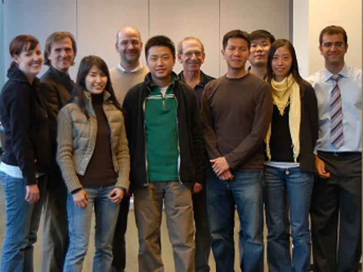 Group shot of Chatziioannou Lab.